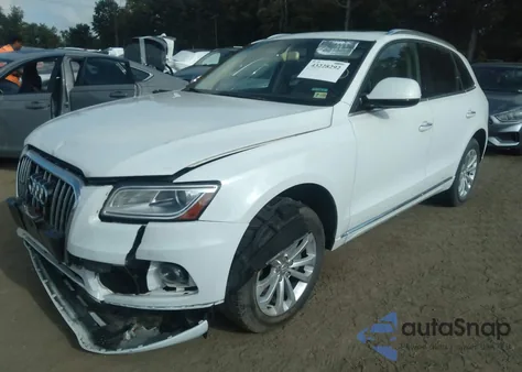 2016 Audi Q5 Premium Plus из США, поврежденный, VIN WA1L2AFP0GA110644